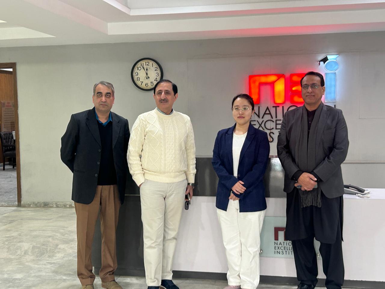 Delegation from CIIC Group visits NEI National Excellence Institute to strengthen vocational training cooperation and create new employment opportunities in Pakistan.