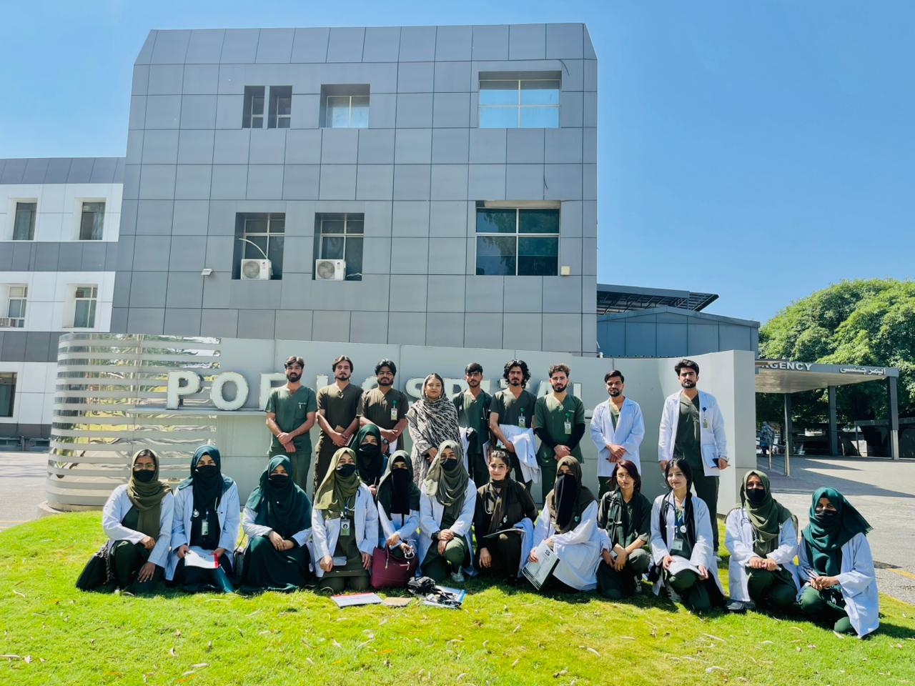 National Excellence Institute (NEI) Students Visit POF for Educational Learning Experience